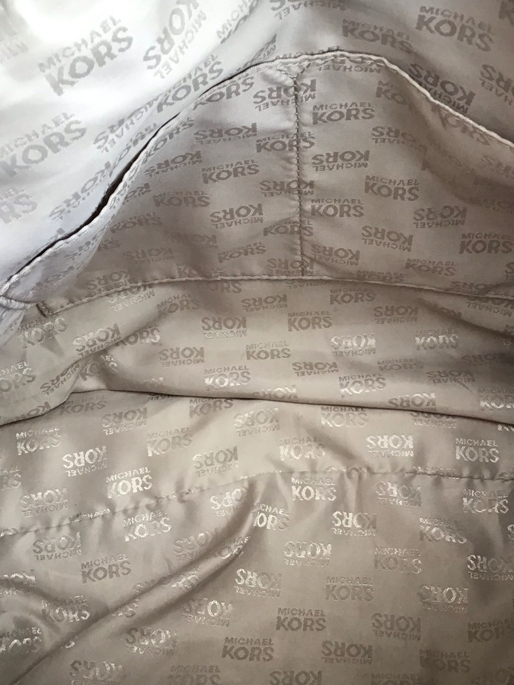 Michael Kors Portland Leather Satchel in Vanilla - Picture 12 of 12